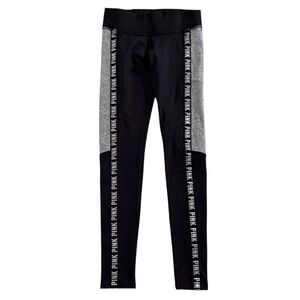 Victoria's Secret PINK Size XS Ultimate‎ Leggings Pants Mid Rise Pocket Black